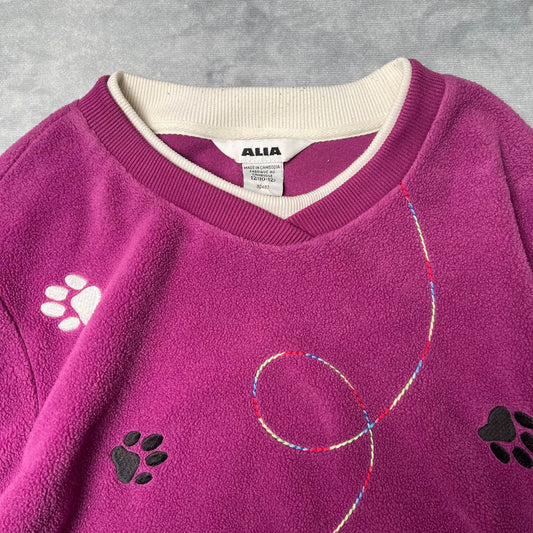 ALIA Fleece Sweatshirt- S