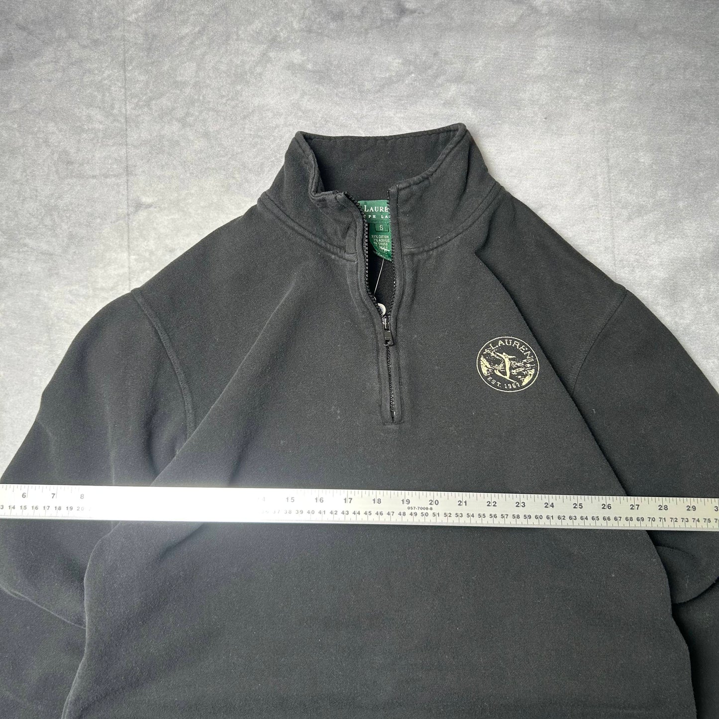 Vintage POLO Ralph Lauren Quarterzip Sweater - Small