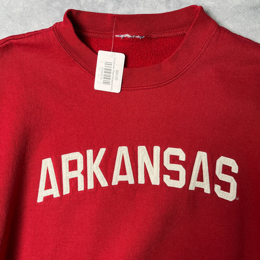 Arkansas Red Sweatshirt-L