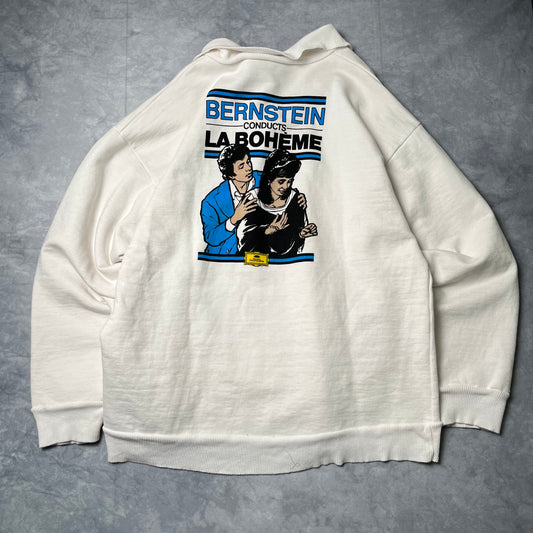 Bernstein White Sweatshirt- XL