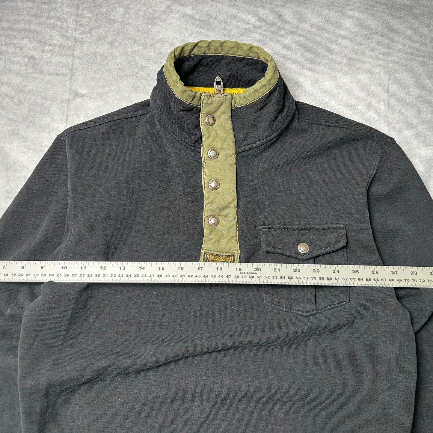 Vintage POLO Ralph Lauren Quarterzip Sweater - Medium