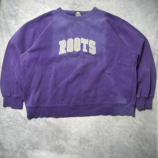 Roots Spell out Sweater - 2XL