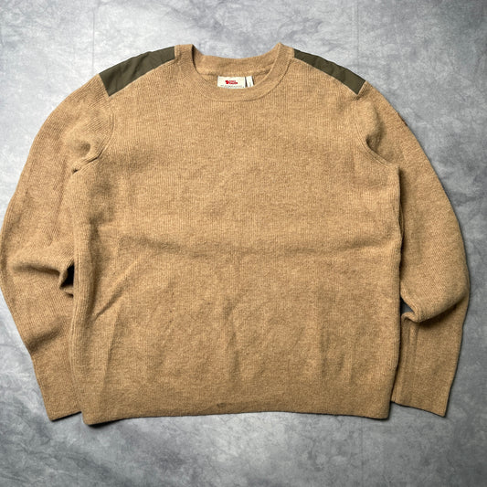 Fjall Raven Brown knit - M