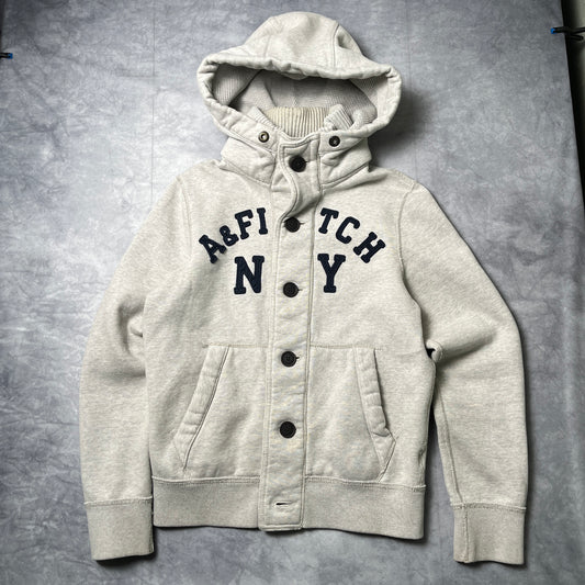 Abercrombie & Fitch Button Up Hoodie - Medium