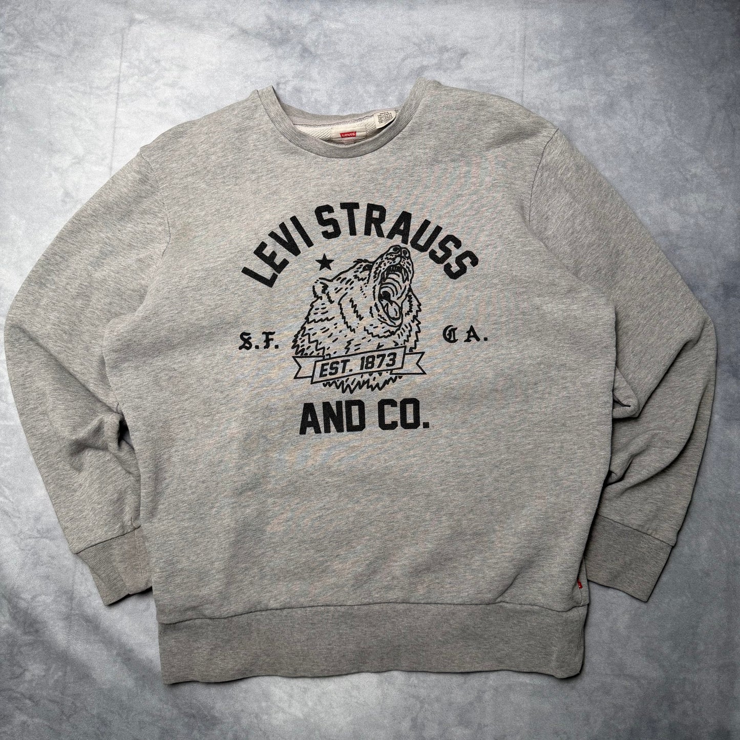 Levi's Bear Grey Sweatshirt