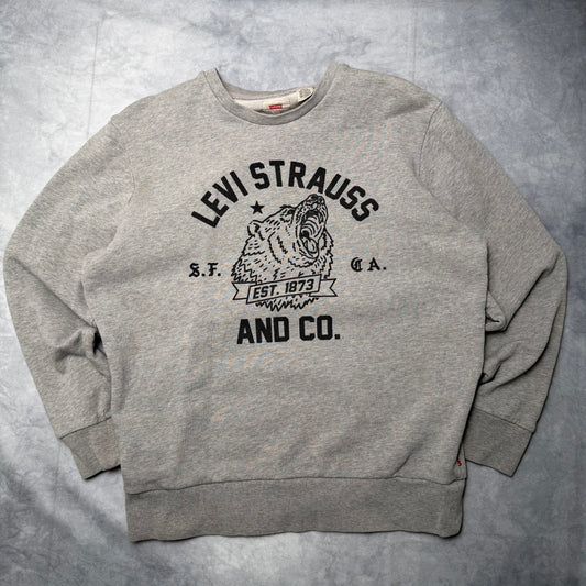 Levi's Bear Grey Sweatshirt